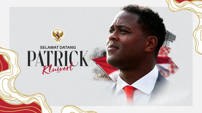 Patrick Kluivert resmi ditunjuk pelatih Timnas Indonesia.