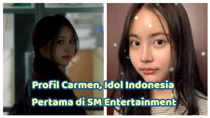 Carmen, idol Kpop asal Indonesia pertama yang akan debut lewat label terkenal SM Entertainment.