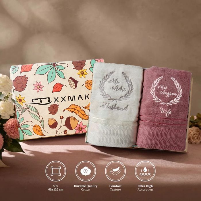Rekomendasi handuk couple dari online shop XXMake.
