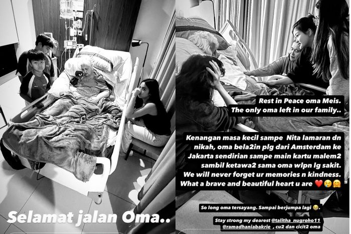 Nenek Nia Ramadhani meninggal dunia