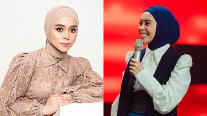 hijab phasmina ala Lesti Kejora