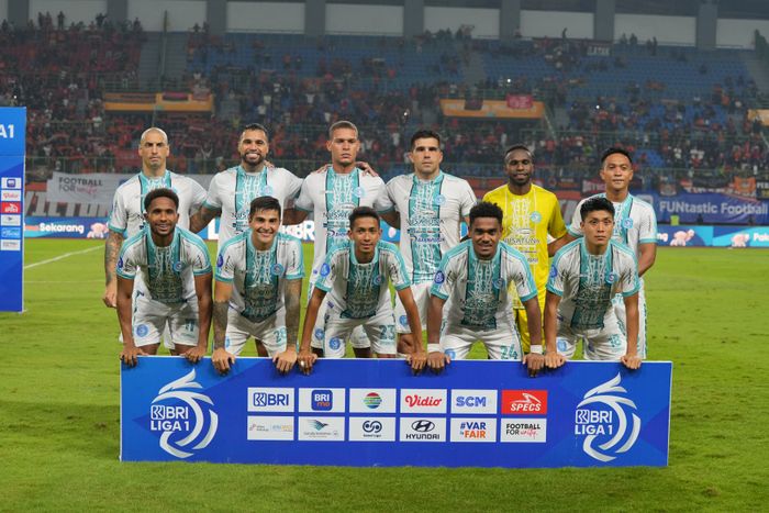 Skuad PSBS Biak melawan Persija Jakarta, ada Muhammad Tahir