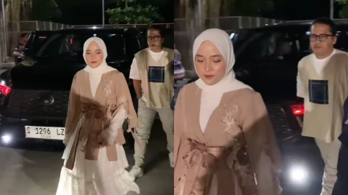 Nissa Sabyan dan Ayus datang ke acara bersama