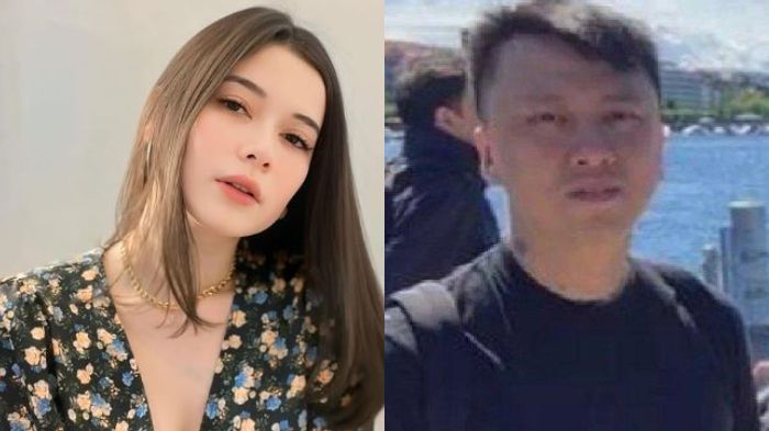 Iris Wullur dan suami