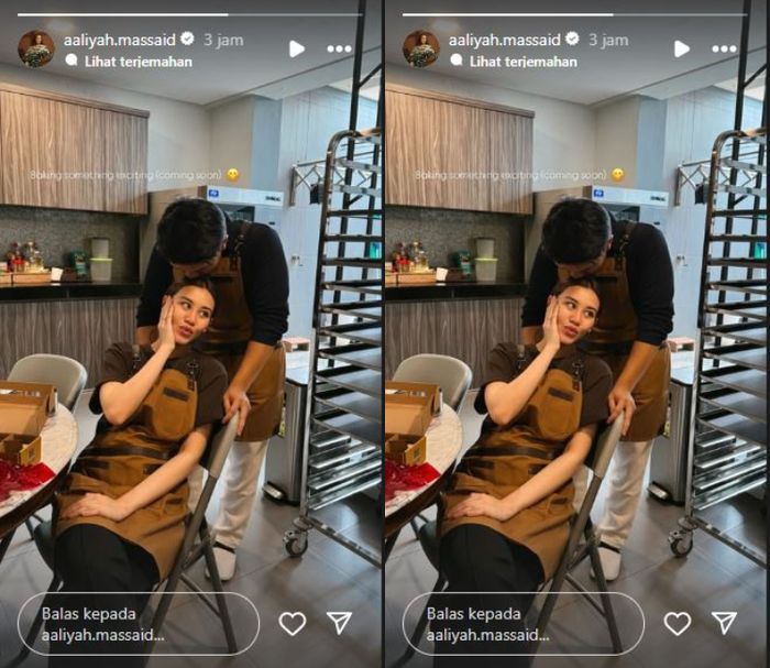 Aaliyah Massaid dan Thariq Halilintar