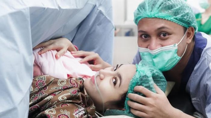 Mahalini dan Rizky Febian 