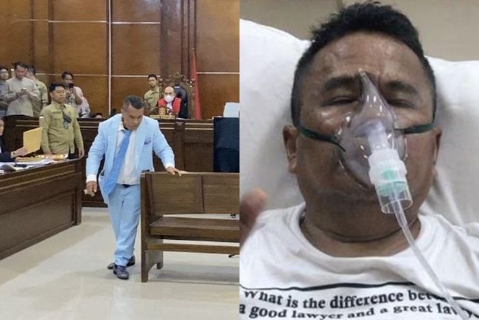 Tumbang saat sidang, ini riwayat penyakit yang dialami Hotman Paris.