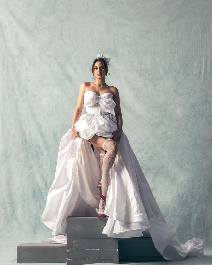 Pemotretan Valerie Thomas.