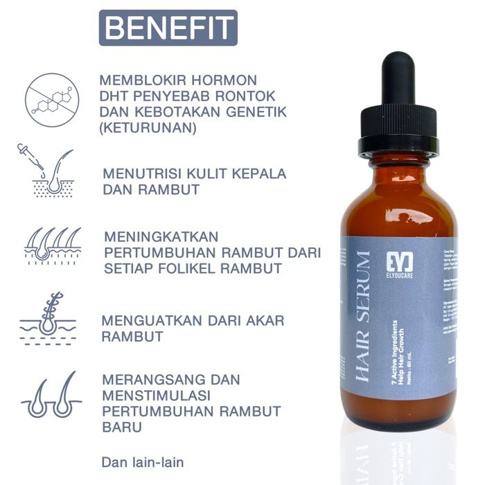 Rekomendasi hair serum dari ELYOUCARE.