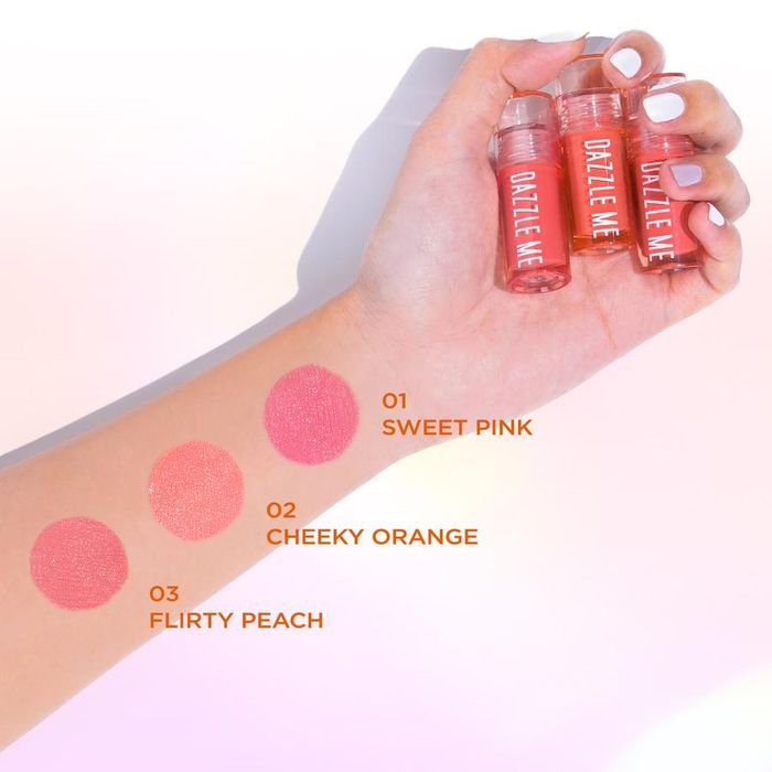 Rekomendasi liquid blush dari DAZZLE ME.
