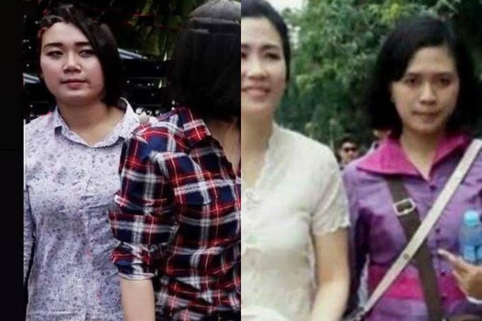 Gaya Puput Nastiti Devi saat masih menjadi ajudan Veronika Tan.