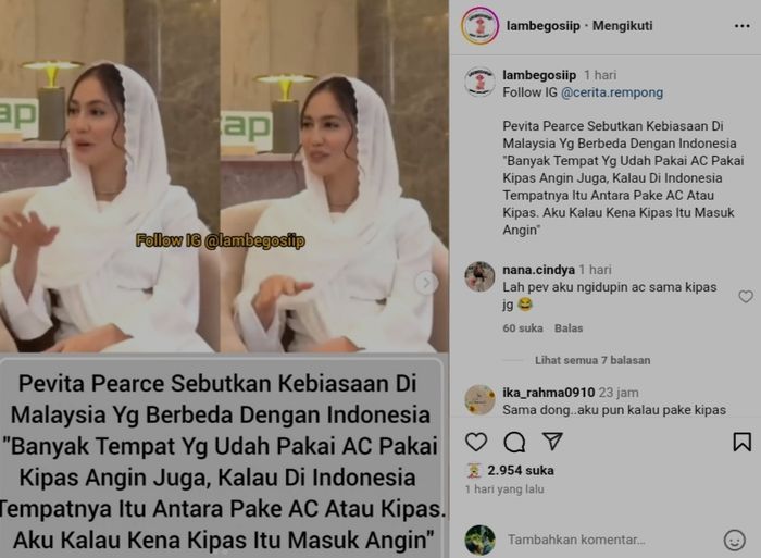 Pevita Pearce mengaku kena culture shock saat tinggal di Malaysia