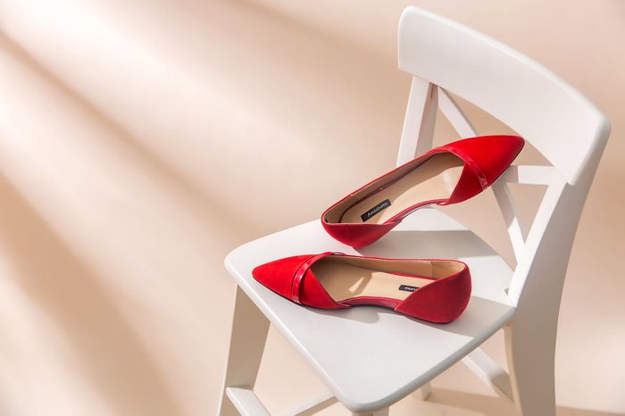 ilustrasi flat shoes 