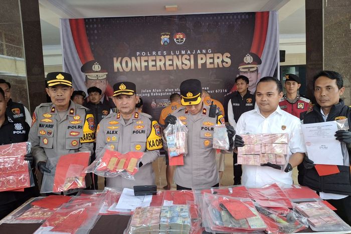 Rilis pencurian emas 10 kilogram di Lumajang