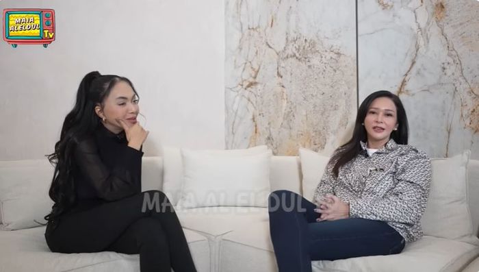 Maia Estianty ungkap kebaikan Emilia Contessa di depan Denada