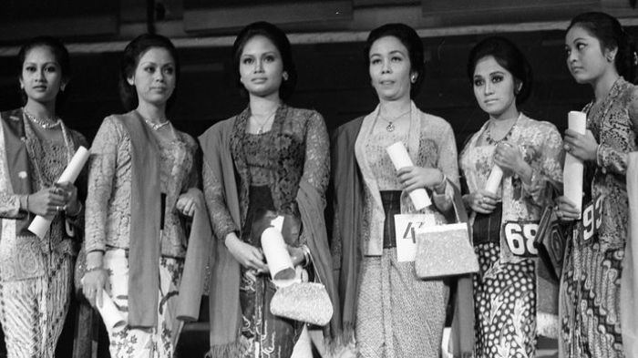 Baju lebaran tahun 1970