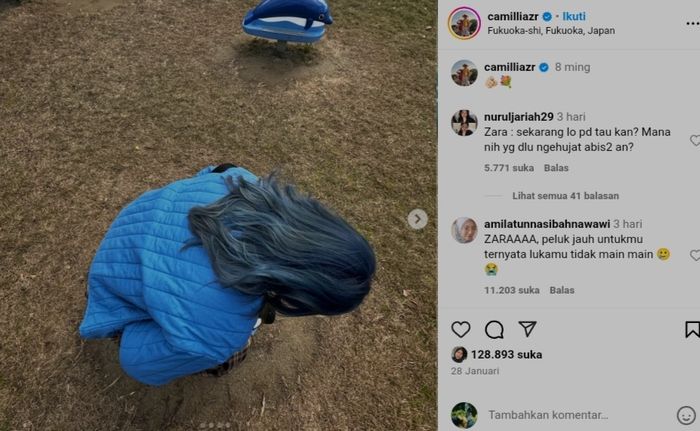 Unggahan Zara panen dukungan netizen