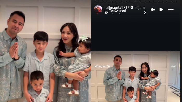 Unggahan instagram Raffi Ahmad