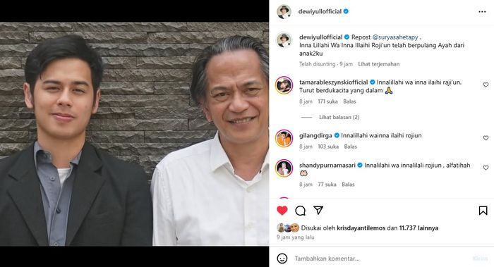 Dewi Yull lepas kepergian Ray Sahetapy