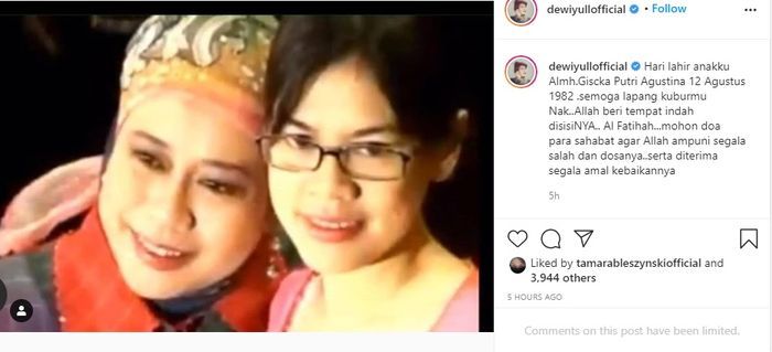 Gisca Putri, anak Dewi Yull dan Ray Sahetapy