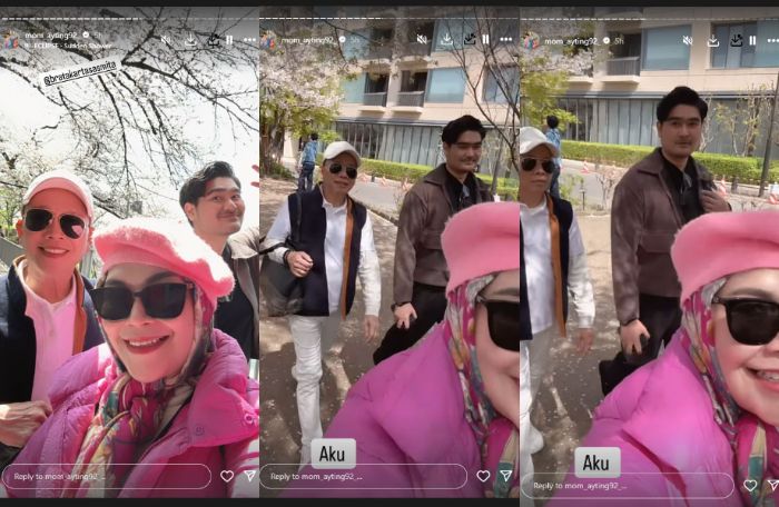Unggahan ibu Ayu Ting Ting 