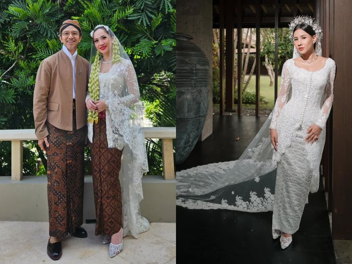 Beberapa koleksi kebaya rancangan Didiet Maulana.