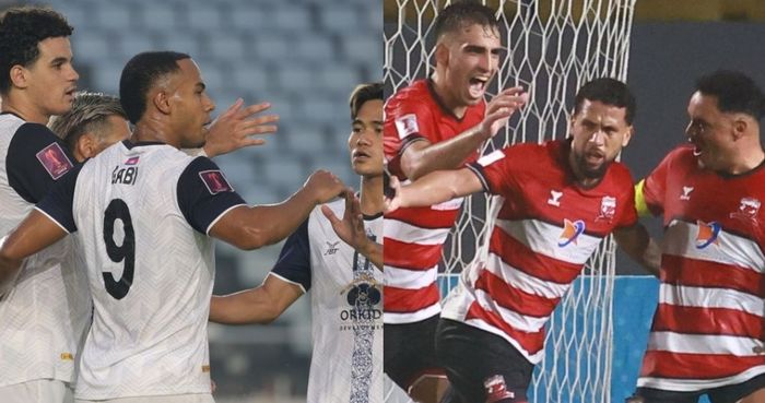 Svay Rieng mengalahkan Madura United dengan skor 2-0 pada laga leg pertama semifinal AFc Challenge League 2024/25, Kamis (10/4/2025). 