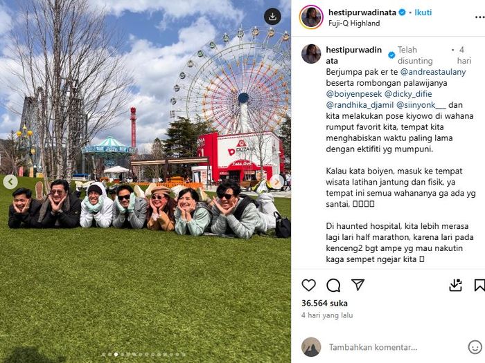 Unggahan Hesti Purwadinata