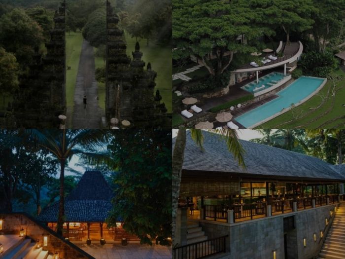 Penampakan resort yang diduga menjadi lokasi pernikahan Luna dan Maxime