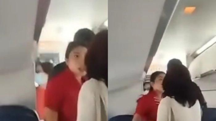 Anggota DPRD Sumur Cekik Pramugari Wings Air, Berawal dari Masalah Sepele Ini hingga Tak Terima Ditegur Awak Kabin