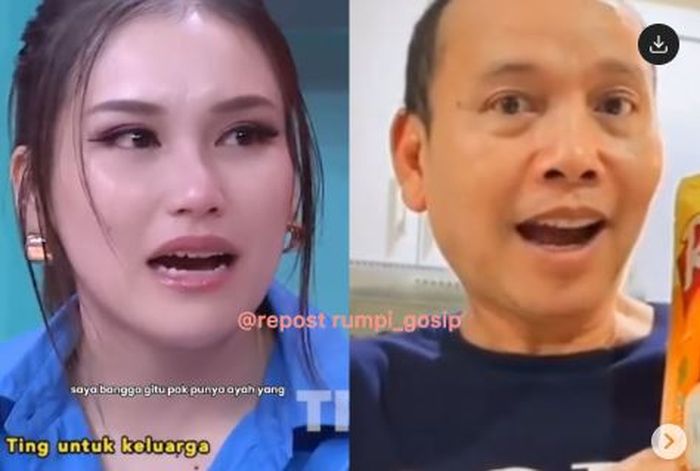 Ayu Ting Ting dan Ayah Rozak