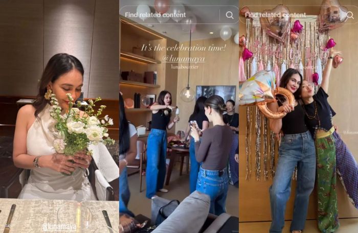 Momen Bridal Shower Luna Maya 