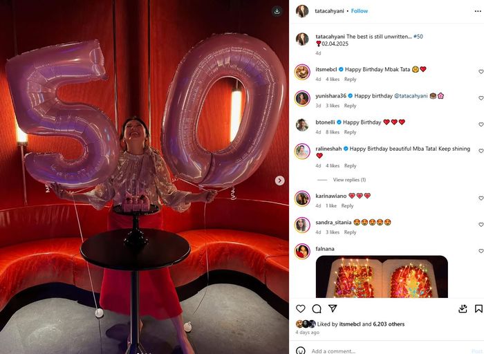 Unggahan Tata Cahyani