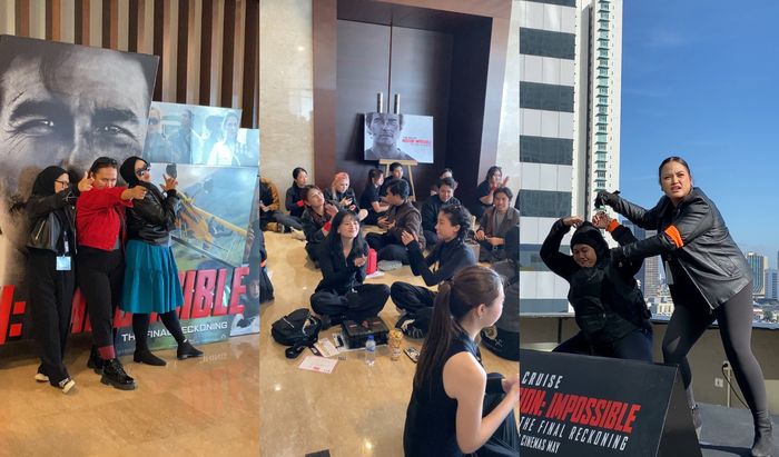 Paramount Pictures Indonesia bersama TikTok Indonesia menggelar acara Indonesia Top Agent yang berlangsung di Tanjakan 13, Kuningan City, sebagai bagian dari kampanye peluncuran film Mission: Impossible &ndash; The Final Reckoning.