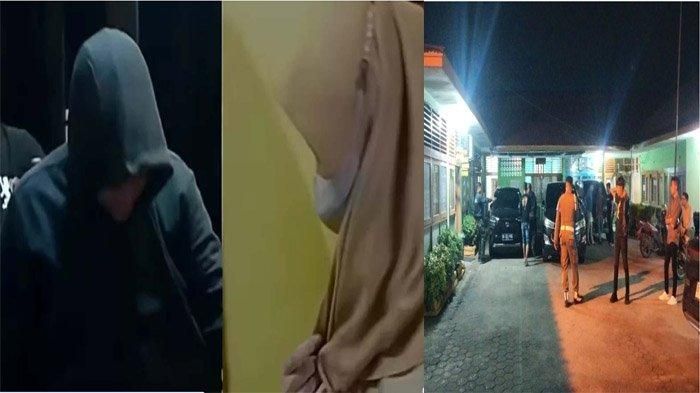 Camat Padang Selatan AMP ketahuan berduaan dengan NG wanita ASN di rumahnya di kawasan Tanjung Saba, Kecamatan Lubuk Begalung, Kota Padang.   