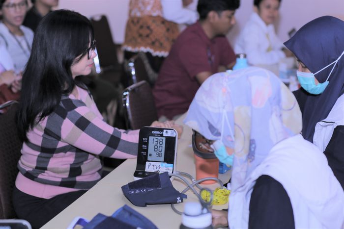 Cek kesehatan gratis di Kartini Kini 2025.