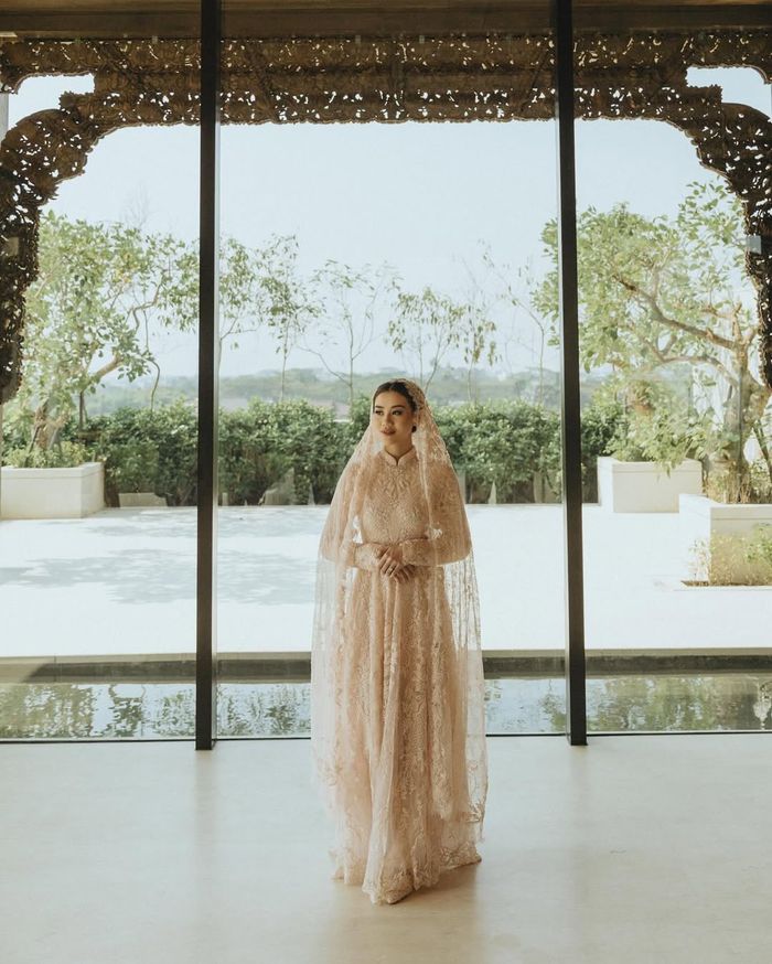 Pengajian pernikahan Aaliyah Massaid.