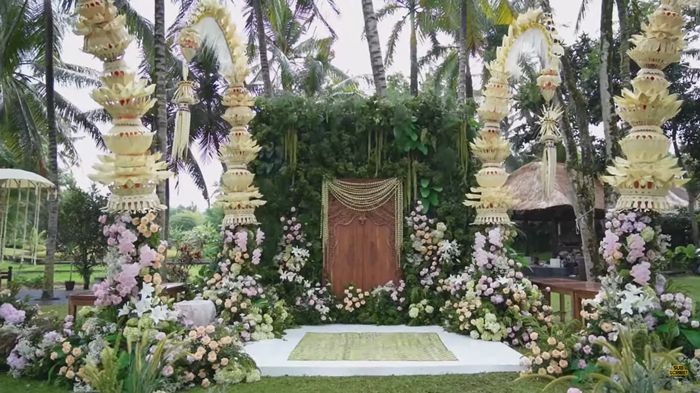 Lokasi siraman Luna Maya