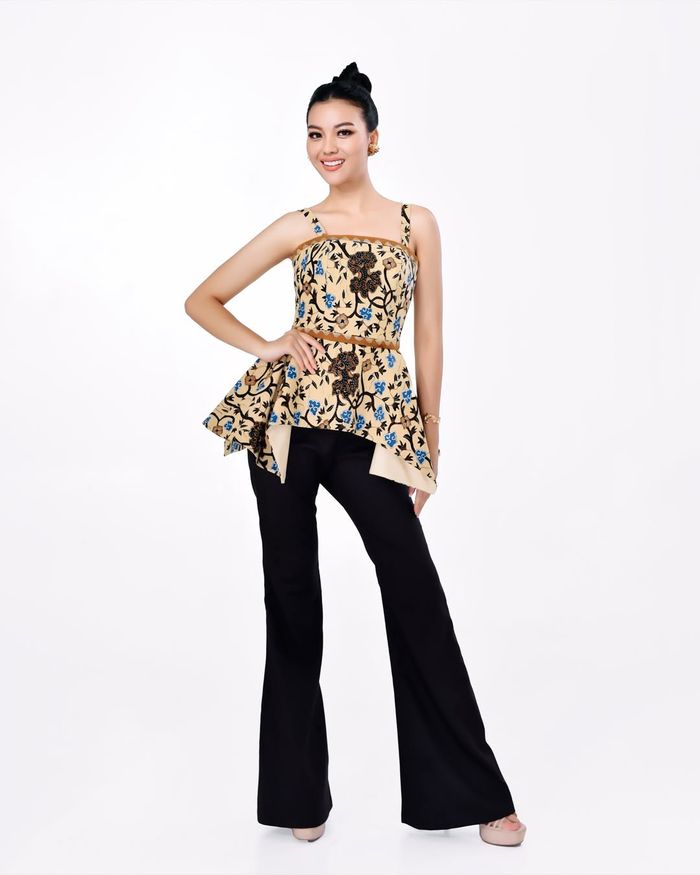 Potret penampilan Firsta Yufi Amarta Putri.