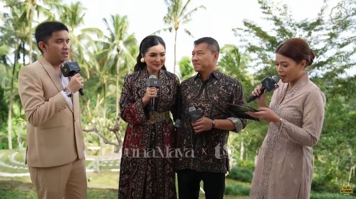 Anang dan Ashanty hadir di pernikahan Luna dan Maxime