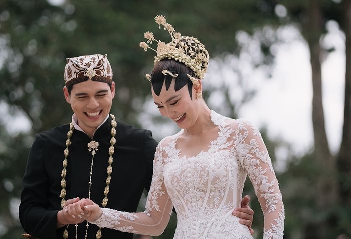 Pernikahan Luna Maya dan Maxime Bouttier yang digelar di Ubud, Bali
