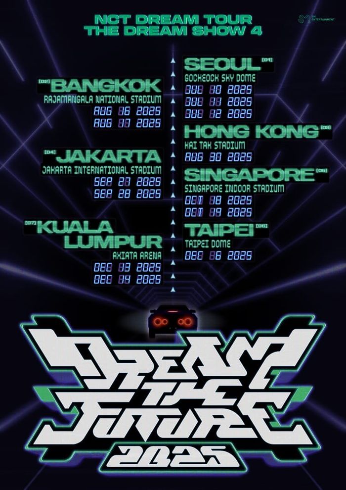 Jadwa konser NCT Dream Show 4.