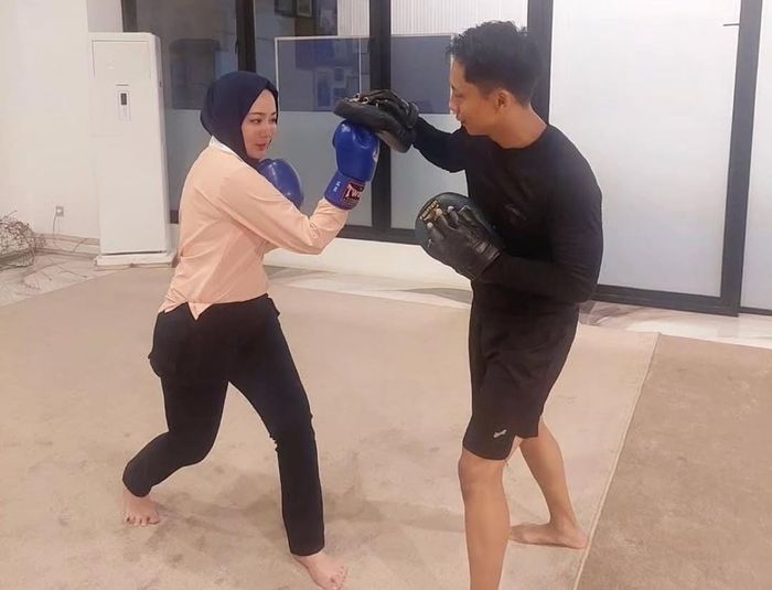 Atalia Praratya mulai geluti boxing