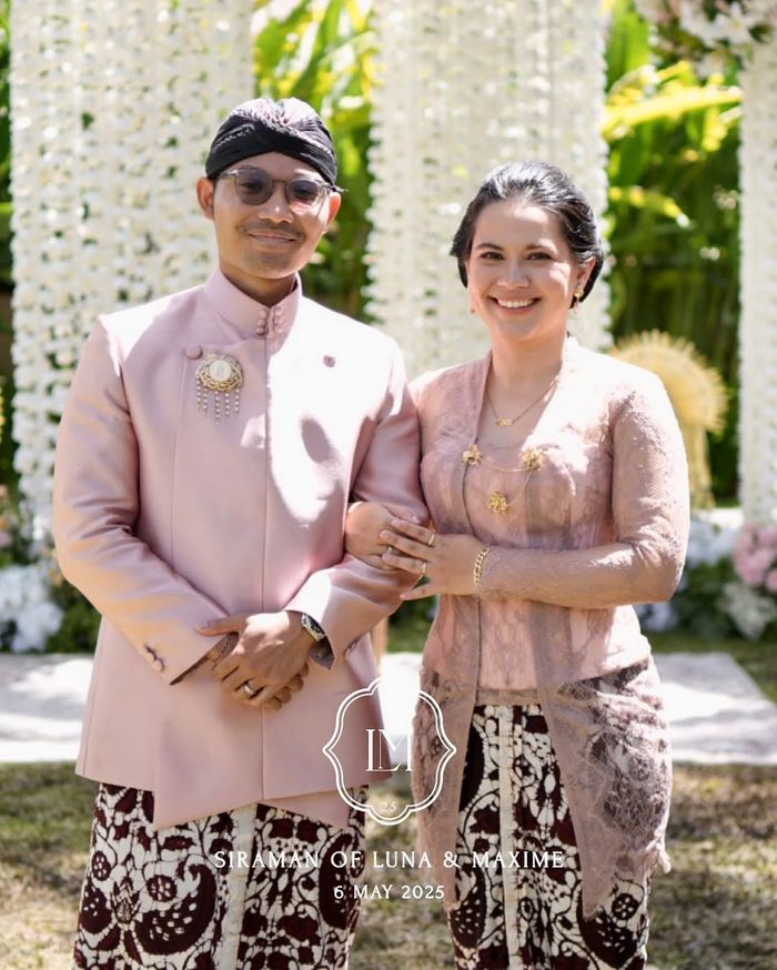 Elodie dan sang suami, Bagus Marten.