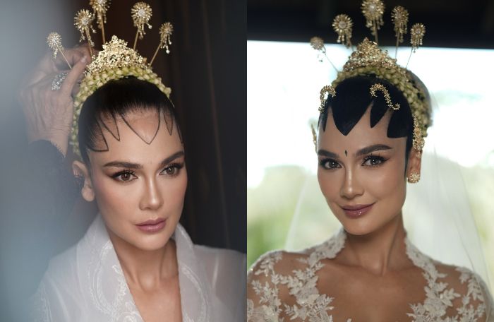 Paes ageng Luna Maya saat akad nikah dikritik karena tak sesuai adat.