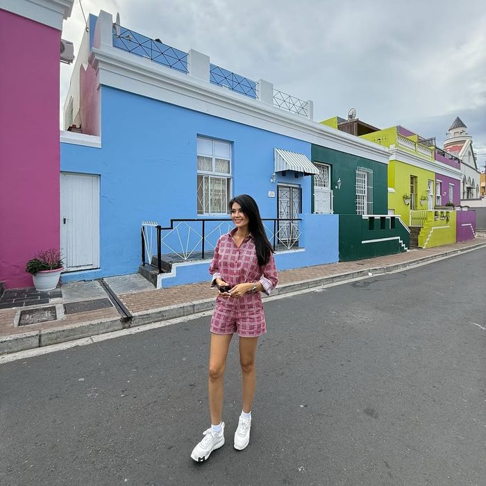 OOTD kenakan two piece ala Farah Quinn.