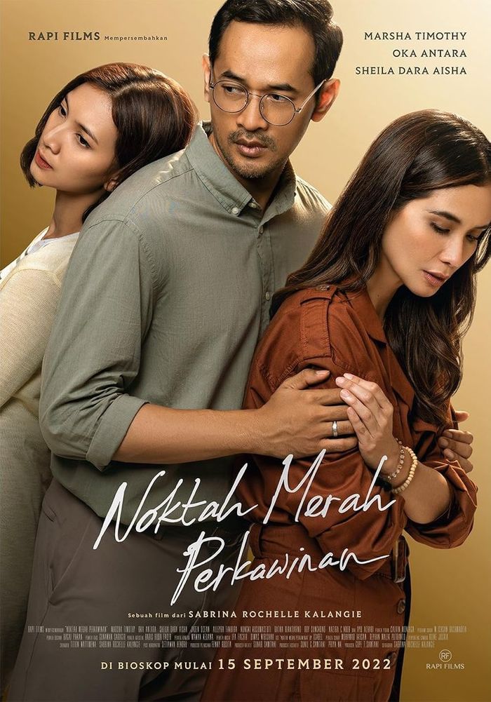 Rekomendasi film genre perselingkuhan: Noktah Merah Perkawinan.