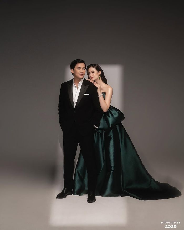 Potret prewedding Billy Syahputra dan Vika Kolesnaya.