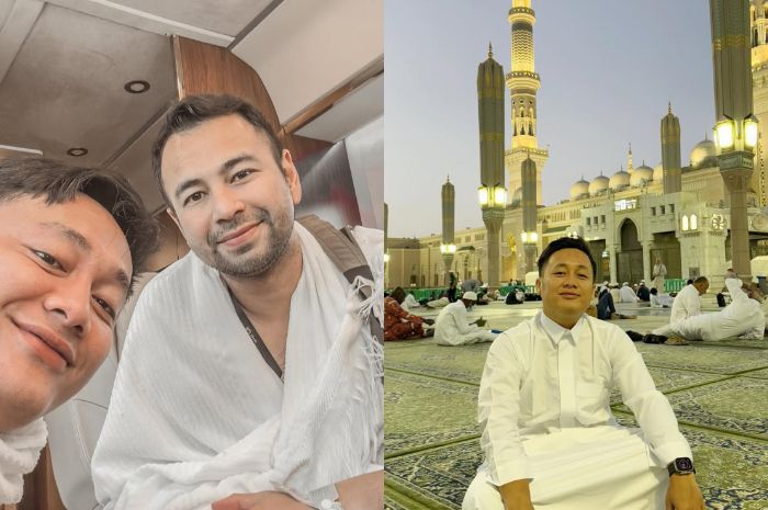 Raffi Ahmad memberikan hadiah istimewa kepada sang manajer, Prio Bagja kesempatan menunaikan ibadah haji ke Tanah Suci.