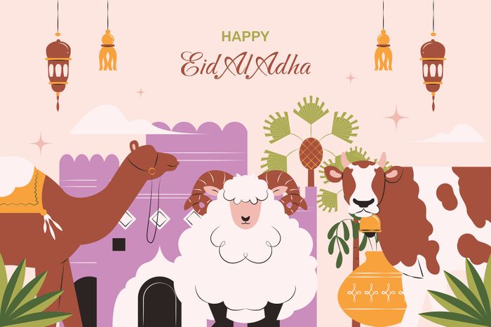 Poster Hari Raya Idul Adha 2025